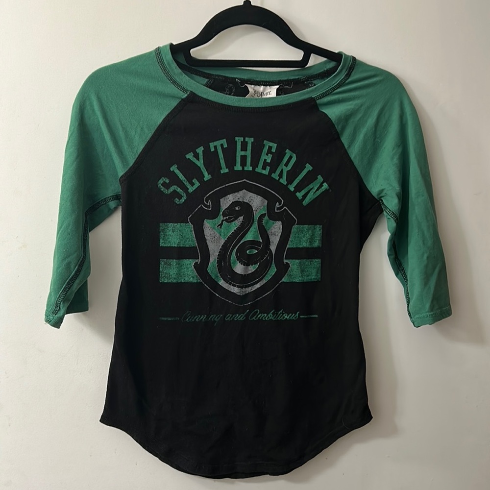 Harry Potter Womens XS Slytherin Shirt